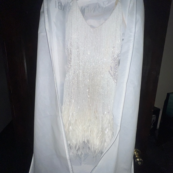 Nadine Merabi Lottie White Dress - Picture 4 of 10